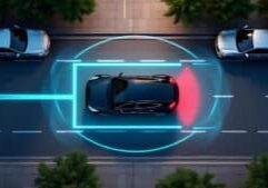ADAS effects surrounding a vehicle